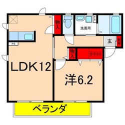 ボヌール上郷の物件間取画像